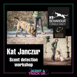 Scent Detection Workshop with Kat Janczur (October 19th 2024)